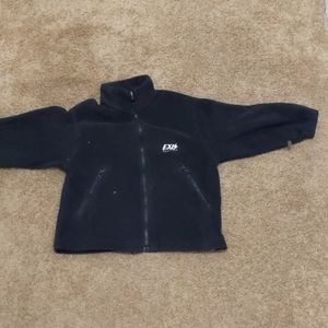 Black boys zip up sweater - like new